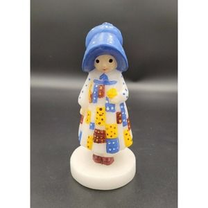 HOLLIE HOBBY 70s Candle Wax Retro Hippie Boho Cottage Vintage